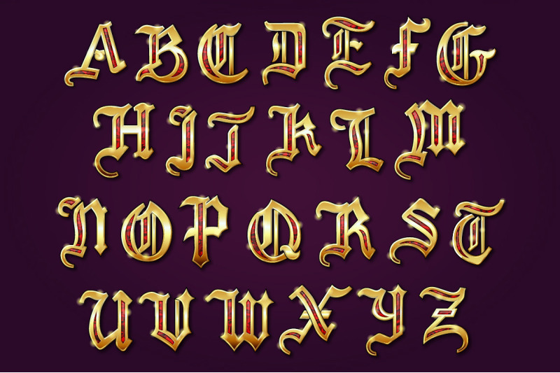 medieval-storybook-alphabet