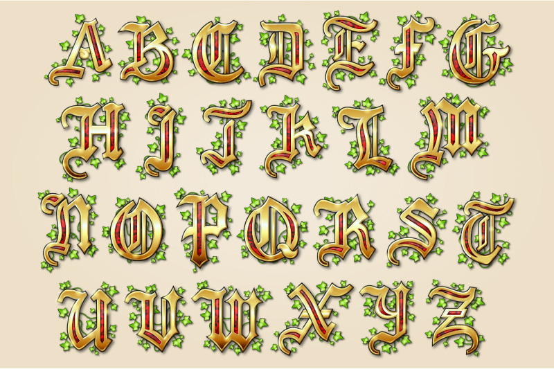 medieval-storybook-alphabet