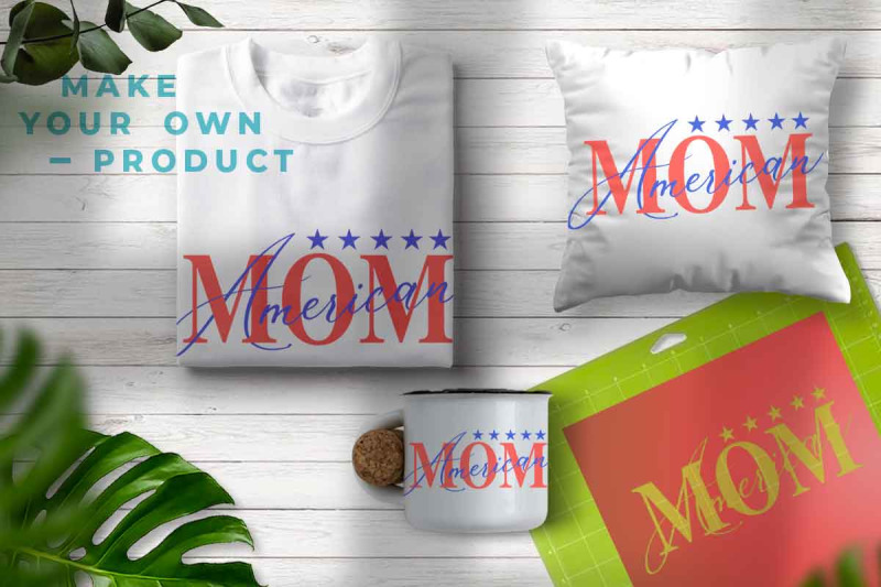 america-mom-lettering