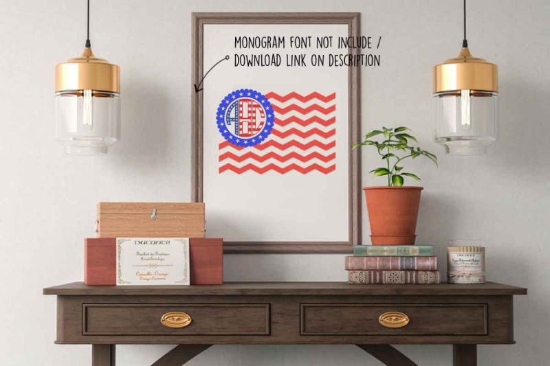 american-flag-monogram-frame