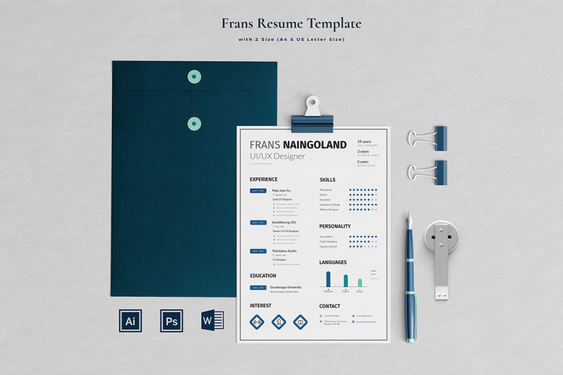frans-resume-template