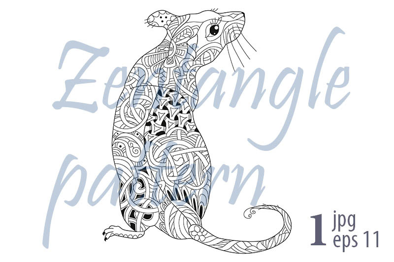 zentangle-stylized-rat-hand-drawn-lace-vector-illustration
