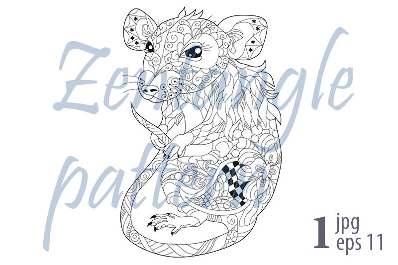 zentangle-stylized-rat-hand-drawn-lace-vector-illustration