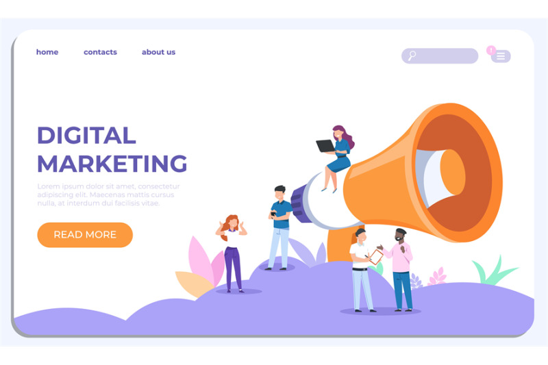 digital-marketing-landing-page-specialists-working-on-business-analys