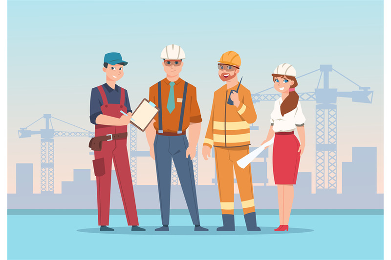 builders-and-engineers-background-cartoon-factory-workers-and-busines