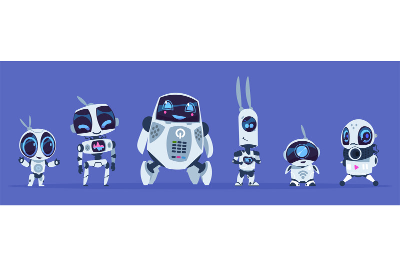robots-evolution-creative-cartoon-characters-of-futuristic-robots-ar
