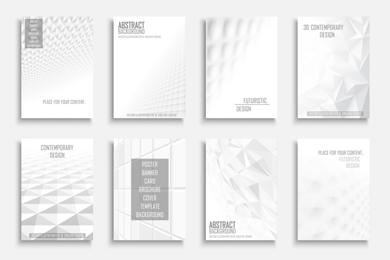 abstract-futuristic-white-posters