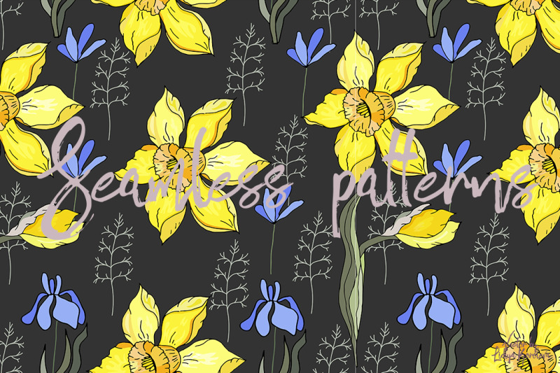 daffodil-and-primrose-graphic-clipart