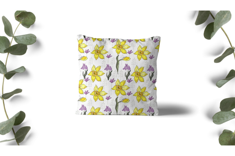 daffodil-and-primrose-graphic-clipart