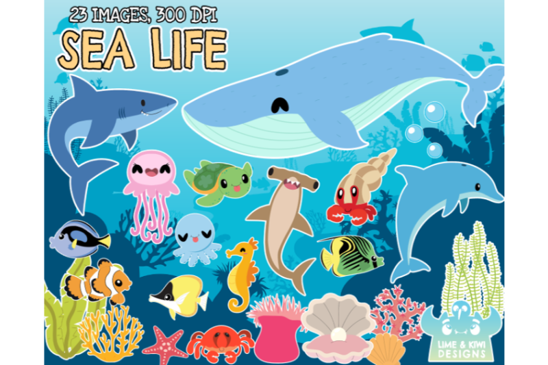 sea-life-clipart-lime-and-kiwi-designs
