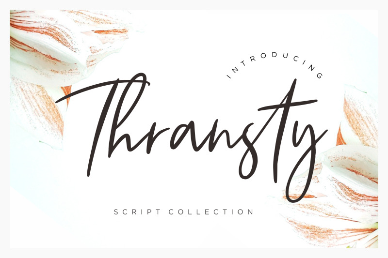thransty-handwritten-script