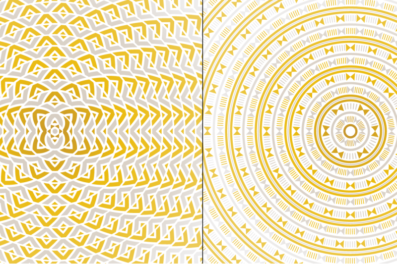 circular-silver-amp-gold-metallic-patterns