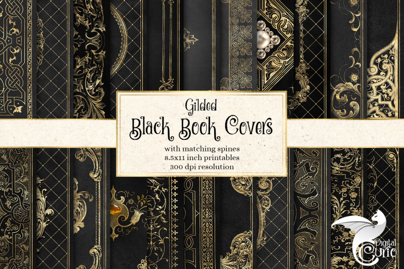 gilded-black-book-covers