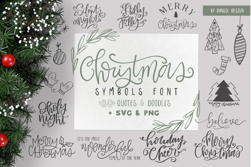 christmas-symbols-font