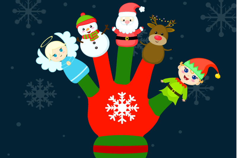 cute-christmas-finger-family