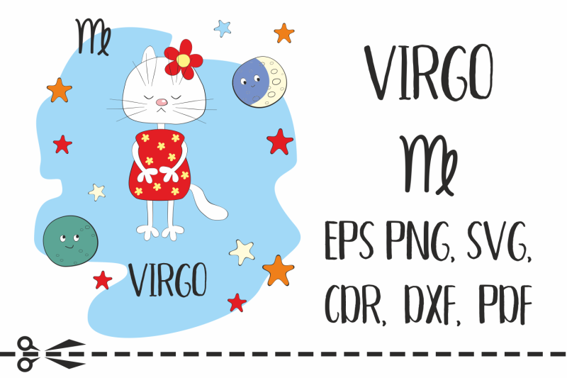 virgo-zodiac-sign-with-funny-cat