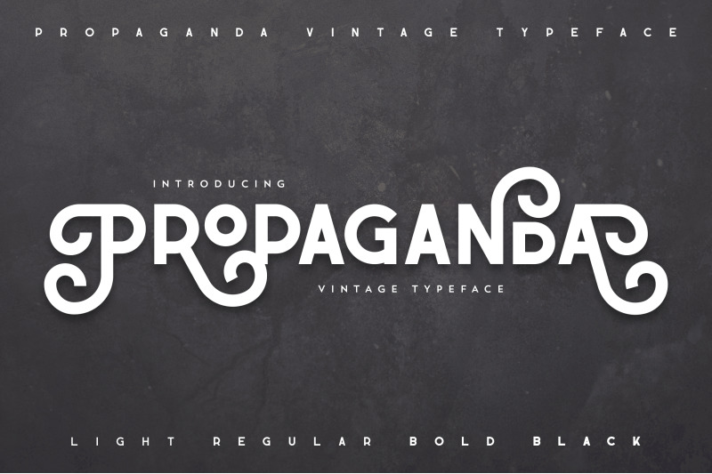 propaganda-vintage-typeface