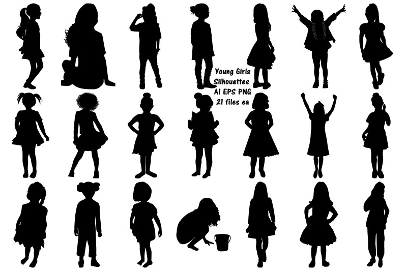 young-girls-silhouettes-ai-eps-png