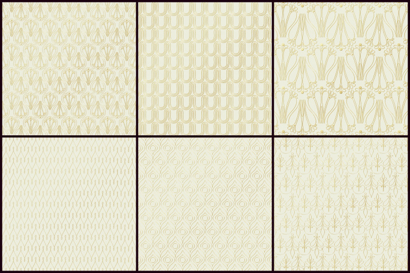 cream-and-gold-foil-delicate-patterned-papers