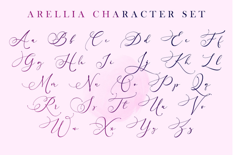 arellia-beautiful-script