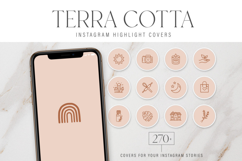 terracotta-instagram-highlight-covers
