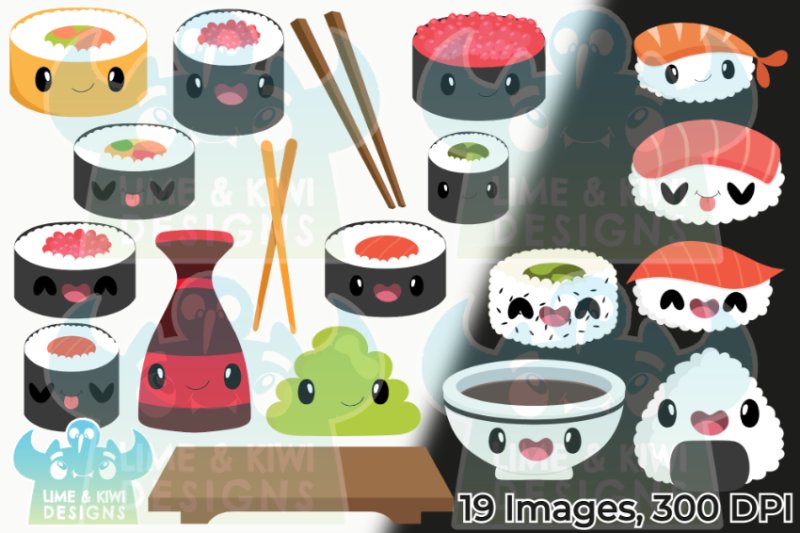 cute-sushi-clipart-lime-and-kiwi-designs