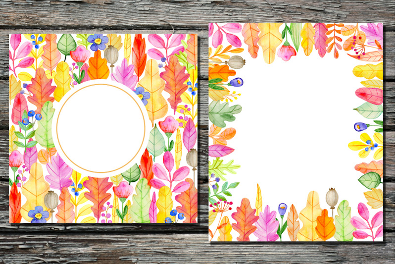 fall-colors-watercolor-design-kit