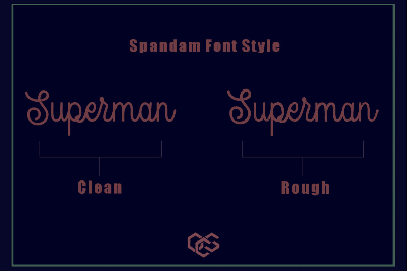 spandam-vintage-font