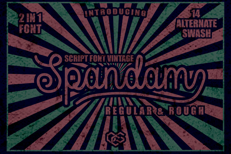 spandam-vintage-font