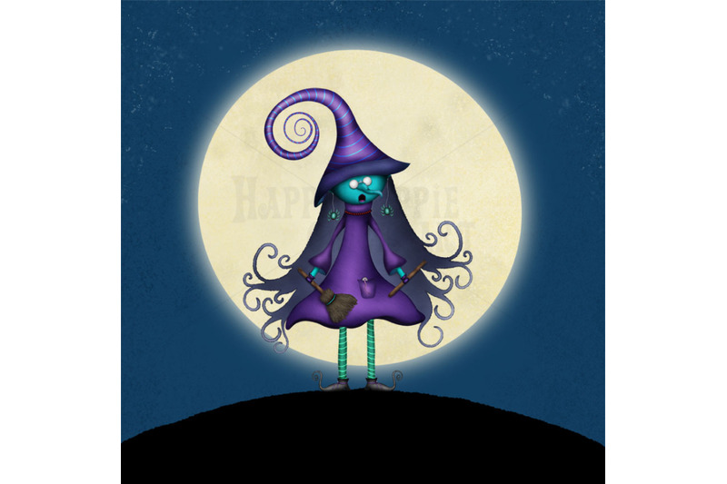 five-halloween-12x12-inch-background-illustrations