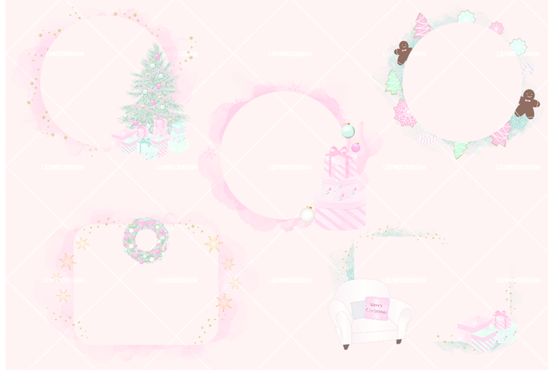pink-christmas-holiday-winter-clipart