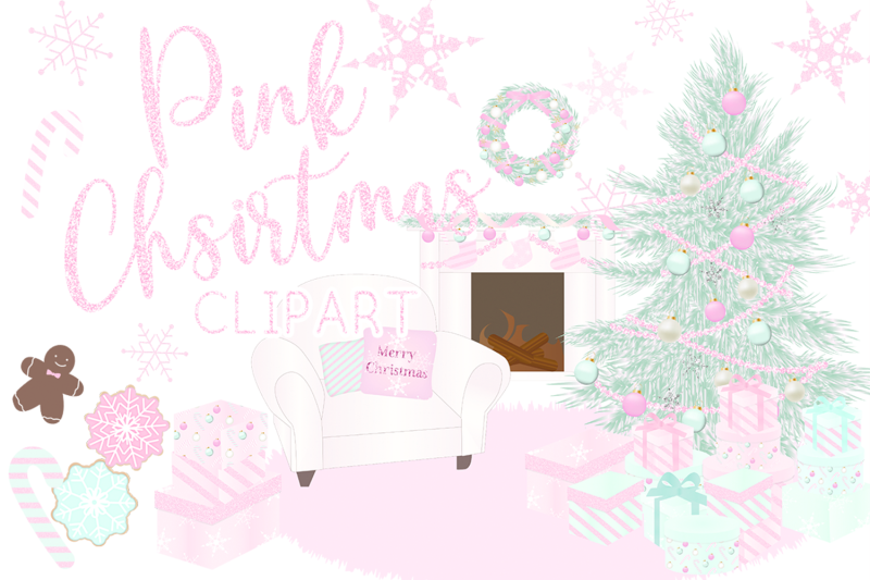 pink-christmas-holiday-winter-clipart
