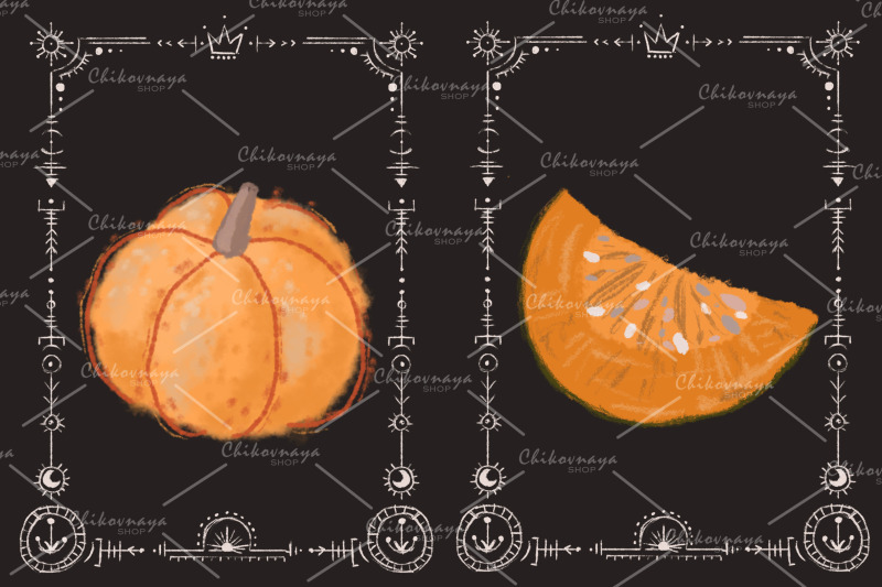 autumn-pumpkin-set