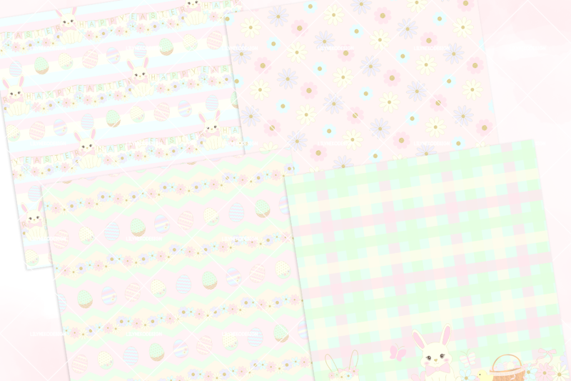 easter-bunny-seamless-patterns-digital-papersgraphic-pattern