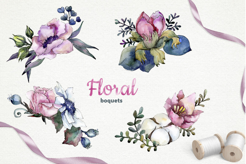 bouquet-of-pink-flowers-of-kriya-angela-watercolor-png