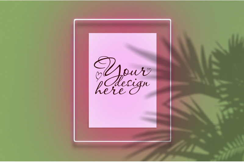 mockup-poster-in-a-neon-frame-with-a-pink-glow