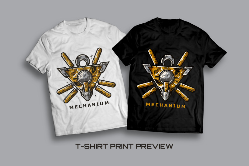 mechanium-t-shirt-illustration