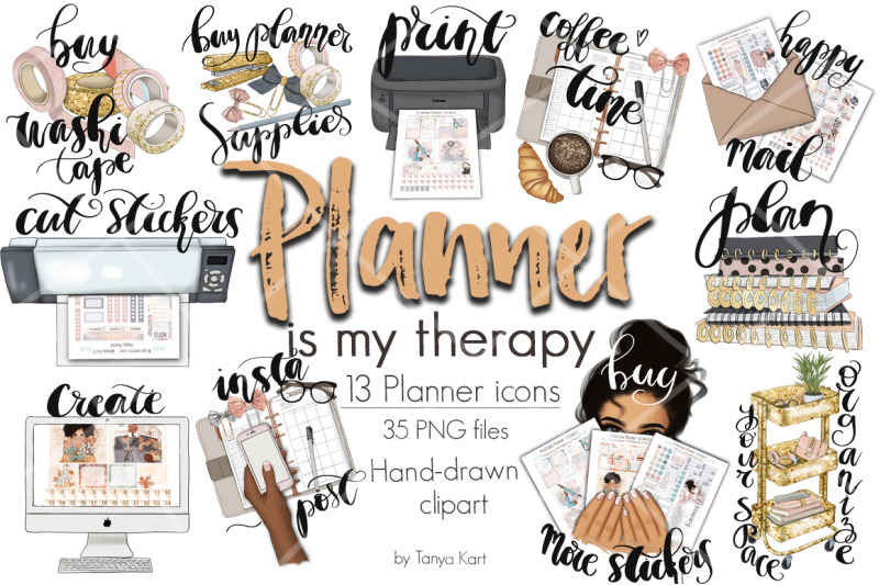 planner-is-my-therapy-icons