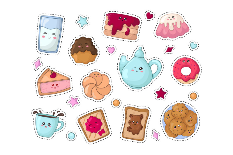 kawaii-sweets-stickers