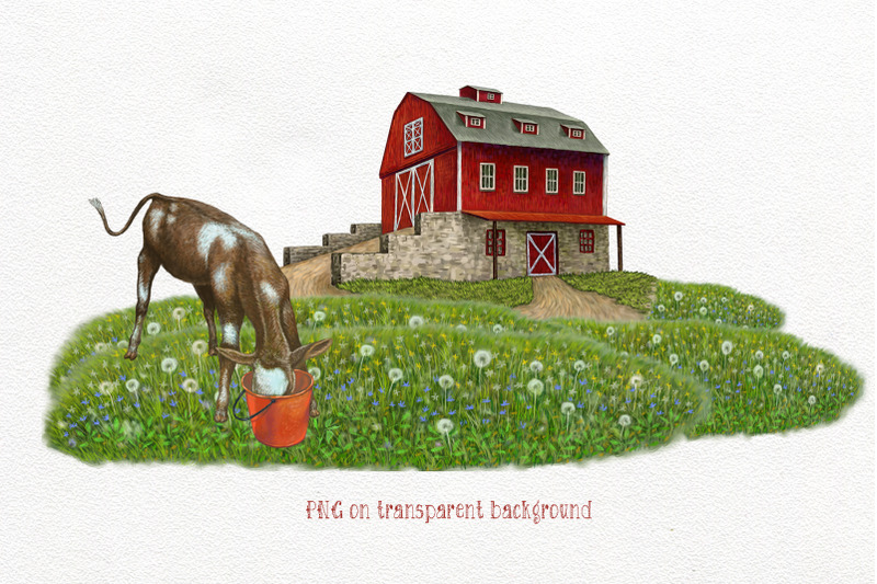 farm-cows-clipart-illustrations-clipart-farm