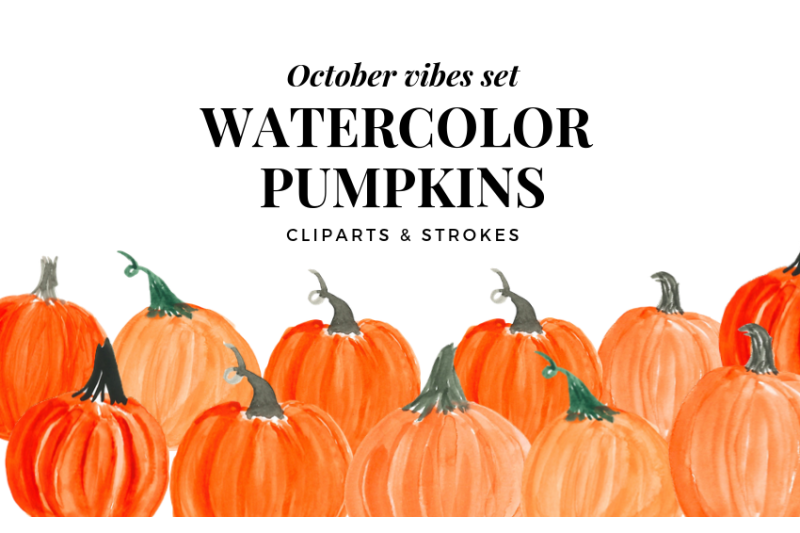 watercolor-pumpkin-clipart-orange-pumpkin-harvest-and-autumn