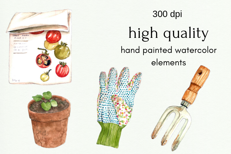 watercolor-gardening-clipart-set-spring-wreath-gardening-tools