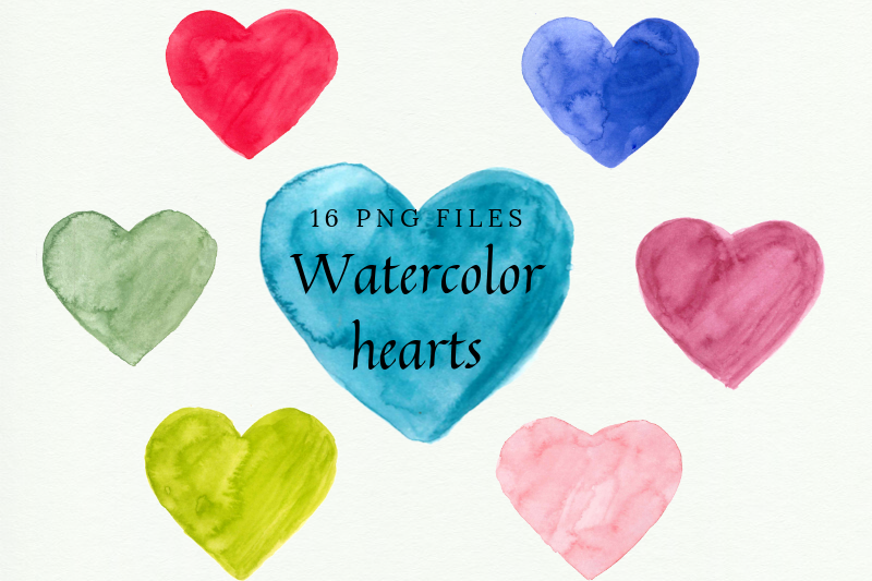 16-hand-painted-watercolor-hearts-watercolor-love-hearts