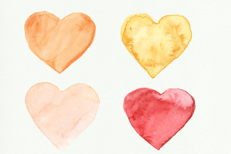 16-hand-painted-watercolor-hearts-watercolor-love-hearts