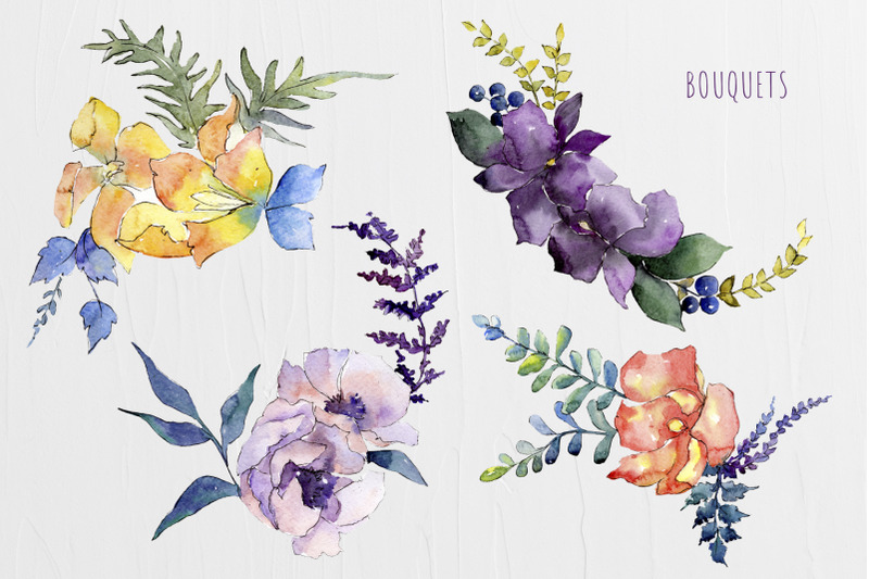 watercolor-bouquet-summer-garden-png