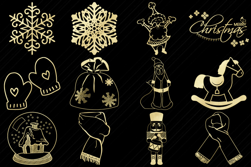 gold-foil-christmas-clip-art