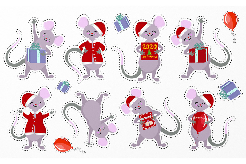 cute-vector-card-with-cartoon-kawaii-mouse-or-rat-new-year-2020