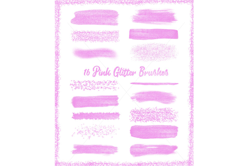 glitter-pink-brush-strokes-clip-art