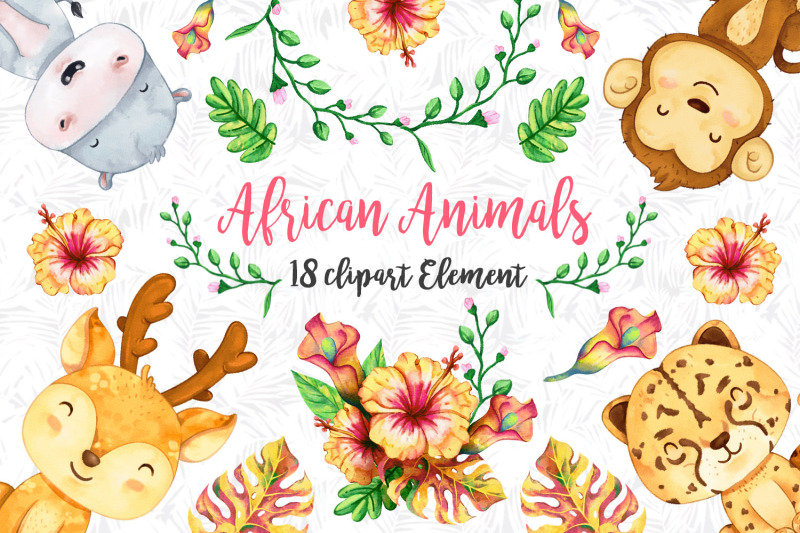 african-safari-animals-set-3