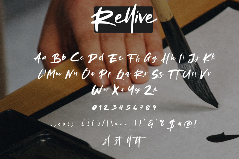 rellive-brush-script-font
